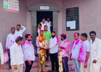 डॉ.तुळशीराम खारतोडे यांची  पोंधवडीच्या उपसरपंच पदी बिनविरोध निवड