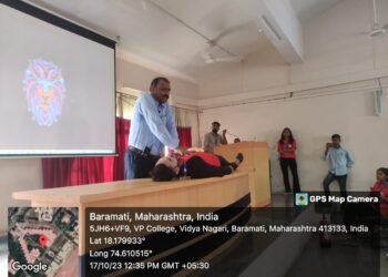 बारामतीच्या विद्या प्रतिष्ठानच्या कला विज्ञान व वाणिज्य महाविद्यालयात राष्ट्रीय आपत्ती निवारण प्रशिक्षण