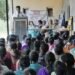 शेटफळगढेच्या नागेश्वर विद्यालयात माता पालक मेळाव्या निमित्त व्याख्यान व महिलांची आरोग्य तपासणी