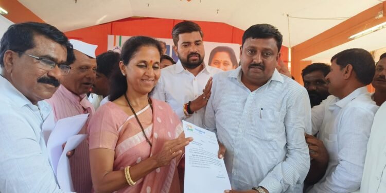 विजयकुमार गायकवाड यांची इंदापूर तालुका राष्ट्रवादी शरद पवार गट तालुकाअध्यक्षपदी निवड