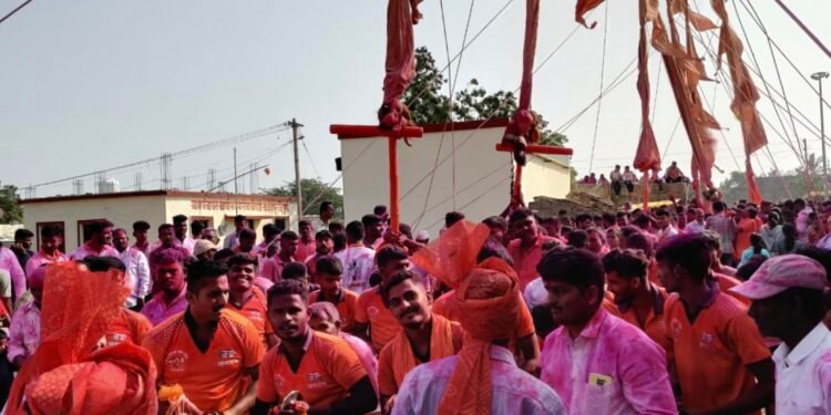 म्हसोबावाडी येथील यशवंतरायांचा उत्सव हजारो भाविकांच्या उपस्थितीत उत्साहात संपन्न