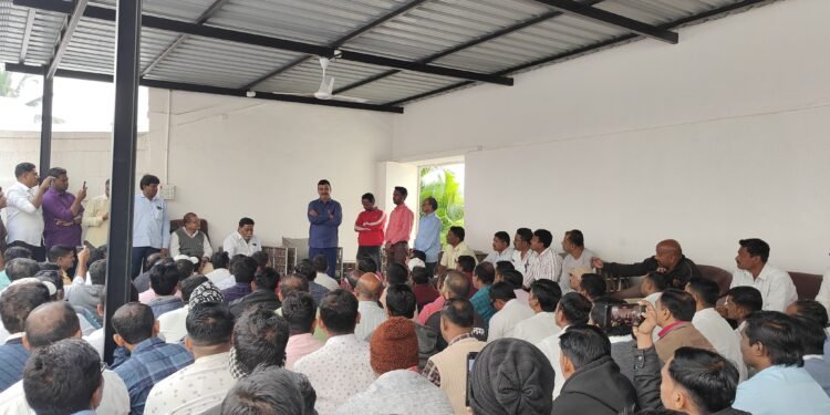 *मामा आमचा कामदार…. असे म्हणत वालचंदनगरच्या कामगारांनी मानले आमदार दत्तात्रय भरणे मामांचे आभार*