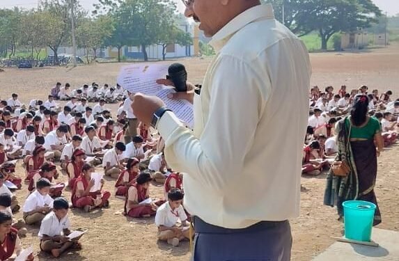 रयतच्या शेटफळगढे येथील श्री नागेश्वर विद्यालयातील विद्यार्थ्यांना थेट मुख्यमंत्री एकनाथ शिंदे यांचे पत्र