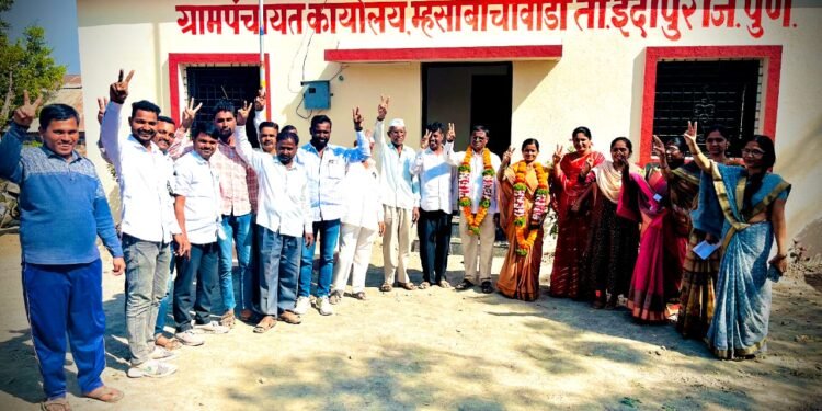 म्हसोबाचीवाडी ग्रामपंचायतीच्या उपसरपंचपदी राणी मारुती पवार यांची बिनविरोध निवड