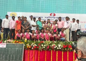 म्हसोबावाडी  शाळेला जिल्हास्तरीय कबड्डी स्पर्धेत  उपविजेतेपद