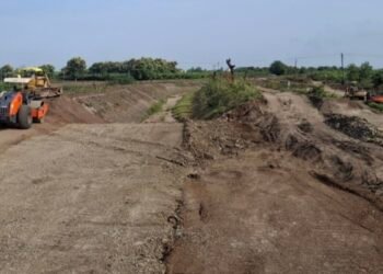खडकवासला कालव्याचे दुरुस्तीचे काम निरगुड्यात पूर्णत्वाच्या मार्गावर  : लवकरच शेती सिंचनासाठी पाणी सोडले जाणार