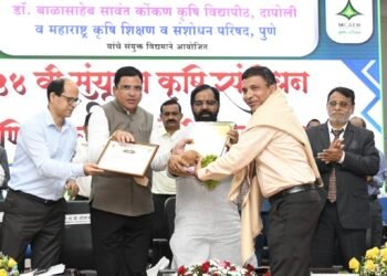 *डॉ. सचिनकुमार नांदगुडे यांना राज्य शासनाकडून राज्यस्तरीय उत्कृष्ट कृषी शास्त्रज्ञ पुरस्कार*
